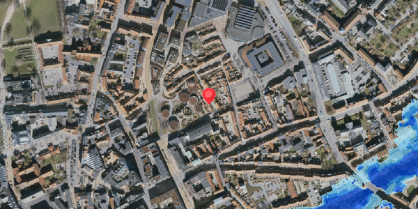 Oversvømmelsesrisiko fra vandløb på Bangs Boder 19, . , 5000 Odense C