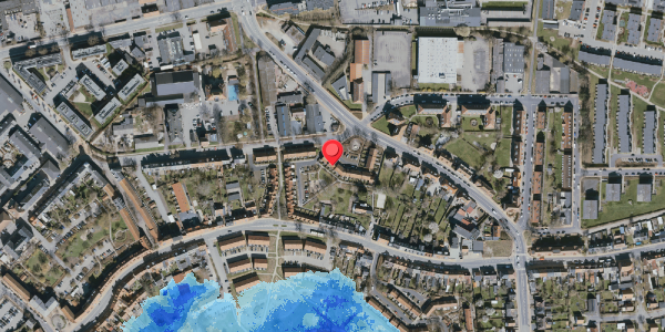 Oversvømmelsesrisiko fra vandløb på Danmarksgade 111, 5000 Odense C