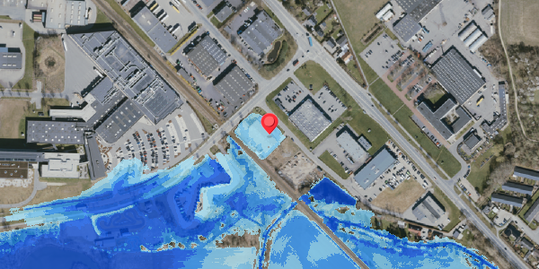 Oversvømmelsesrisiko fra vandløb på Energivej 8, 5260 Odense S