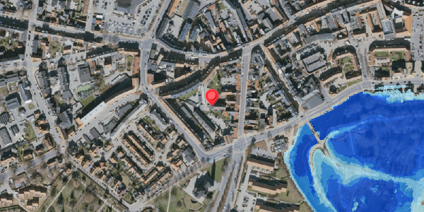 Oversvømmelsesrisiko fra vandløb på Falen 2D, . , 5000 Odense C