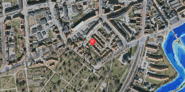 Oversvømmelsesrisiko fra vandløb på Gerthasminde 7, 5000 Odense C