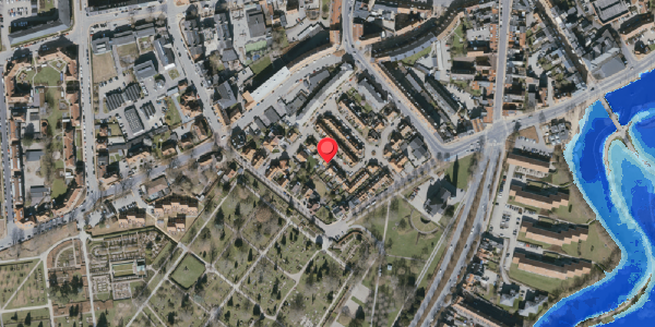 Oversvømmelsesrisiko fra vandløb på Gerthasminde 11, 5000 Odense C