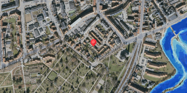 Oversvømmelsesrisiko fra vandløb på Gerthasminde 13, 5000 Odense C