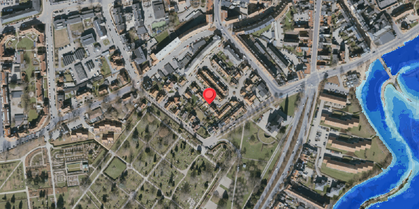 Oversvømmelsesrisiko fra vandløb på Gerthasminde 15, 5000 Odense C