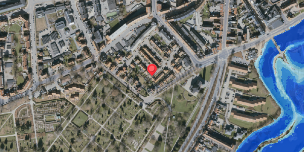 Oversvømmelsesrisiko fra vandløb på Gerthasminde 19, 5000 Odense C