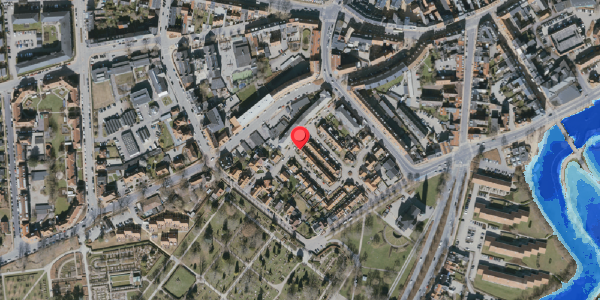 Oversvømmelsesrisiko fra vandløb på Gerthasminde 20, 5000 Odense C