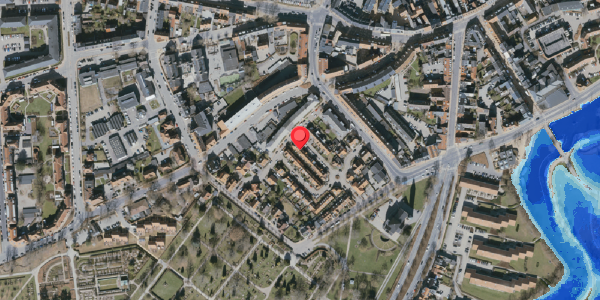 Oversvømmelsesrisiko fra vandløb på Gerthasminde 23, 5000 Odense C