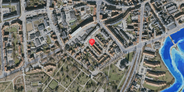 Oversvømmelsesrisiko fra vandløb på Gerthasminde 24, 5000 Odense C