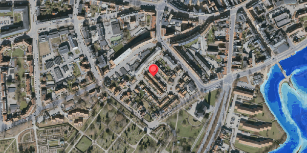 Oversvømmelsesrisiko fra vandløb på Gerthasminde 25, 5000 Odense C