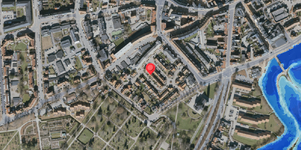 Oversvømmelsesrisiko fra vandløb på Gerthasminde 26, 5000 Odense C