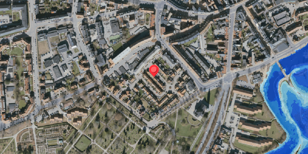 Oversvømmelsesrisiko fra vandløb på Gerthasminde 27, 5000 Odense C