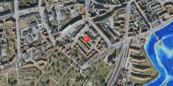 Oversvømmelsesrisiko fra vandløb på Gerthasminde 31, 5000 Odense C