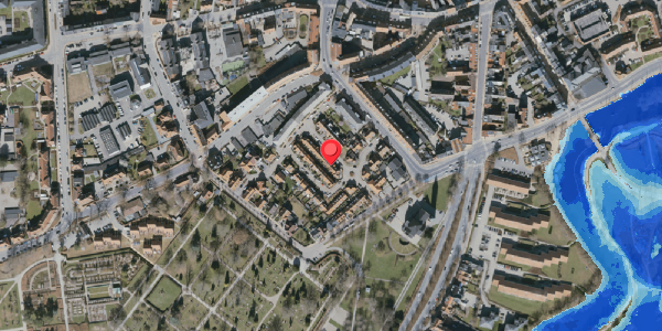 Oversvømmelsesrisiko fra vandløb på Gerthasminde 35, 5000 Odense C