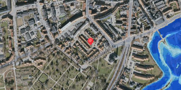 Oversvømmelsesrisiko fra vandløb på Gerthasminde 39, 5000 Odense C