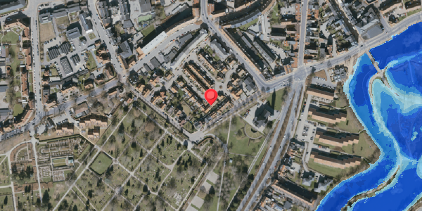 Oversvømmelsesrisiko fra vandløb på Gerthasminde 41C, 5000 Odense C