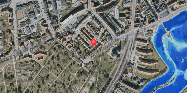 Oversvømmelsesrisiko fra vandløb på Gerthasminde 41D, 5000 Odense C