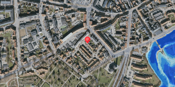 Oversvømmelsesrisiko fra vandløb på Gerthasminde 50, 5000 Odense C