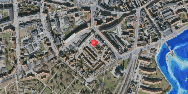 Oversvømmelsesrisiko fra vandløb på Gerthasminde 54, 5000 Odense C