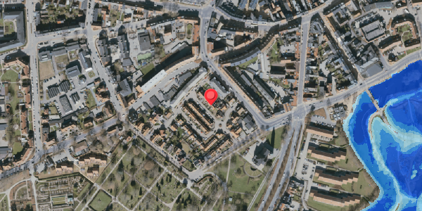 Oversvømmelsesrisiko fra vandløb på Gerthasminde 58, 5000 Odense C