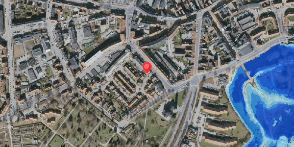 Oversvømmelsesrisiko fra vandløb på Gerthasminde 72, 5000 Odense C