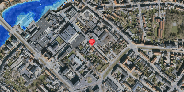 Oversvømmelsesrisiko fra vandløb på Langegade 21, 5000 Odense C