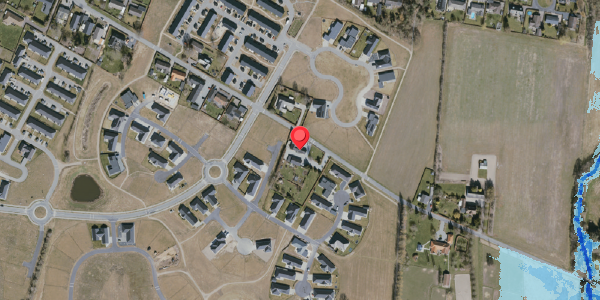 Oversvømmelsesrisiko fra vandløb på Markhaven 49, 5320 Agedrup
