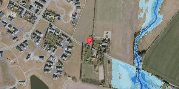 Oversvømmelsesrisiko fra vandløb på Markhaven 104, 5320 Agedrup