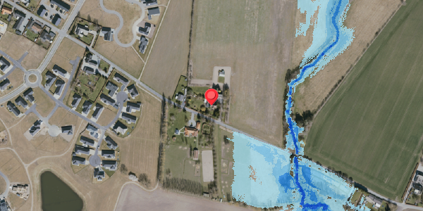 Oversvømmelsesrisiko fra vandløb på Markhaven 110, 5320 Agedrup
