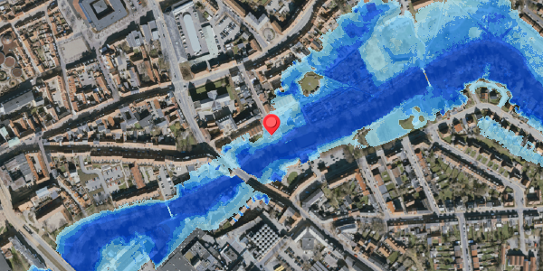 Oversvømmelsesrisiko fra vandløb på Nedergade 55, 5000 Odense C