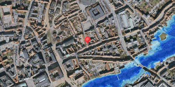 Oversvømmelsesrisiko fra vandløb på Overgade 28D, 5000 Odense C