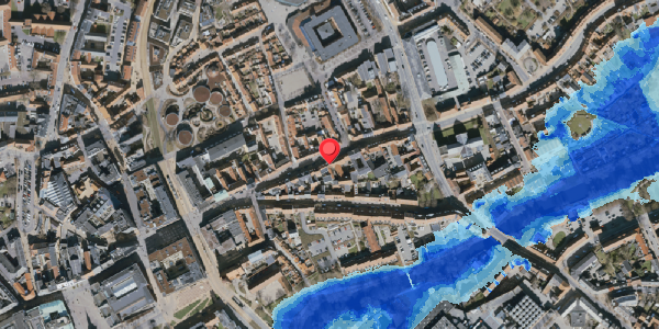 Oversvømmelsesrisiko fra vandløb på Overgade 39, . , 5000 Odense C
