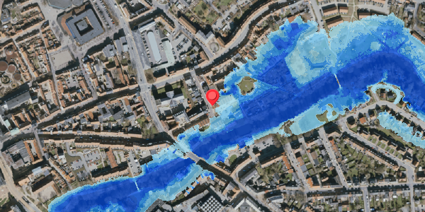 Oversvømmelsesrisiko fra vandløb på Provstegade 8A, . , 5000 Odense C