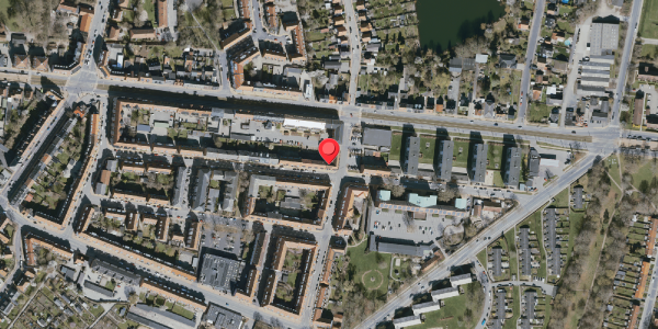 Oversvømmelsesrisiko fra vandløb på Schacksgade 40, 5000 Odense C