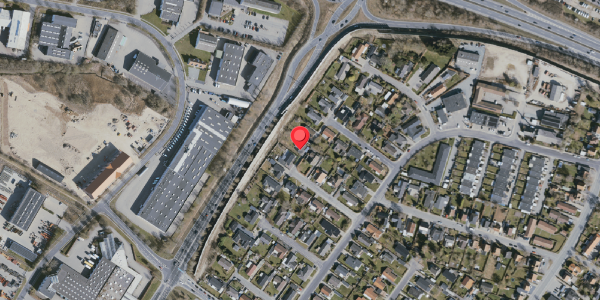 Oversvømmelsesrisiko fra vandløb på Thujavej 83, . , 5250 Odense SV