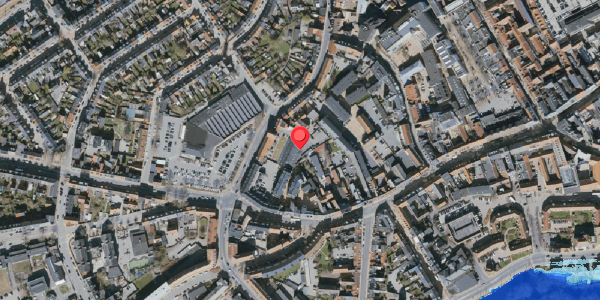 Oversvømmelsesrisiko fra vandløb på Vindegade 126C, 5000 Odense C