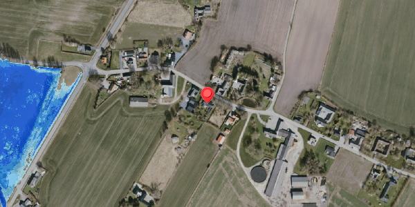 Oversvømmelsesrisiko fra vandløb på Hasmark Gade 21, 5450 Otterup