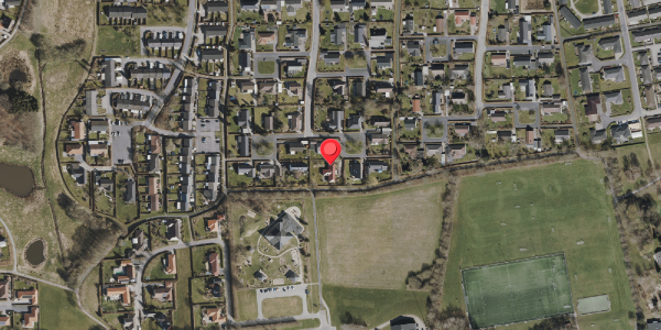 Oversvømmelsesrisiko fra vandløb på Hallingager 46, 5750 Ringe