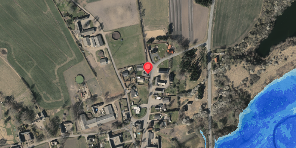 Oversvømmelsesrisiko fra vandløb på Sallinge Ågade 3, . , 5750 Ringe