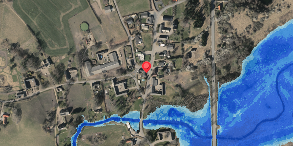 Oversvømmelsesrisiko fra vandløb på Sallinge Ågade 13, . , 5750 Ringe