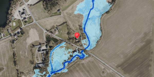 Oversvømmelsesrisiko fra vandløb på Sallingelunde 10, . , 5750 Ringe