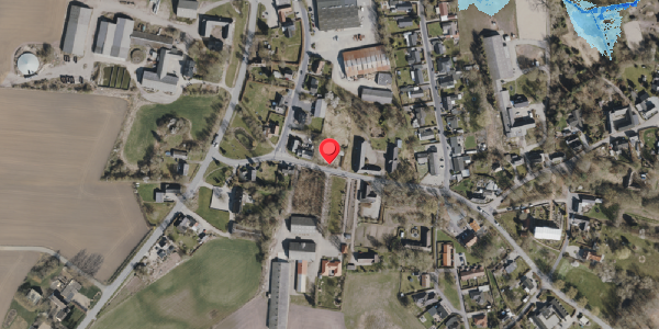 Oversvømmelsesrisiko fra vandløb på Vantingevej 29, 5750 Ringe