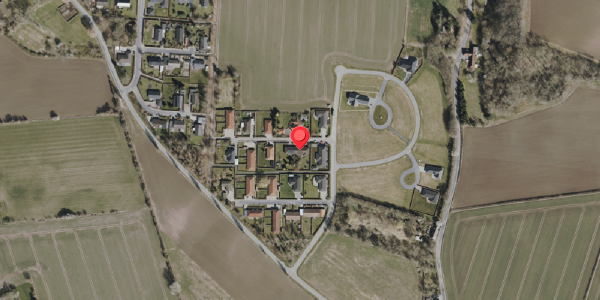 Oversvømmelsesrisiko fra vandløb på Bjergager 21, 5854 Gislev