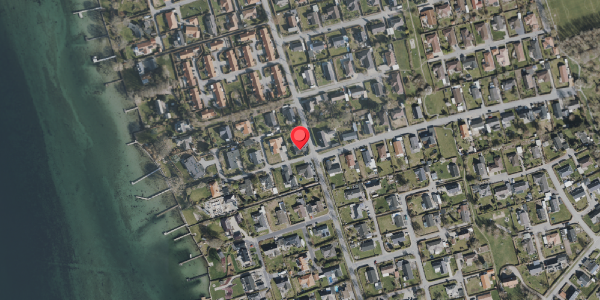 Oversvømmelsesrisiko fra vandløb på Bjerregårdstoften 2, 5700 Svendborg