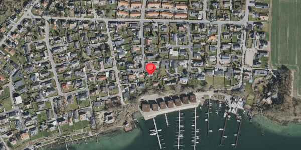 Oversvømmelsesrisiko fra vandløb på Thoresvej 11, 5700 Svendborg