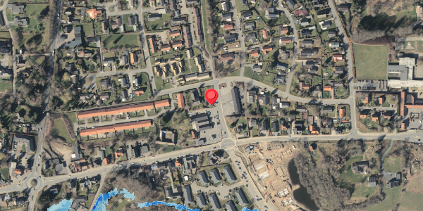 Oversvømmelsesrisiko fra vandløb på Centret 6A, . , 5462 Morud