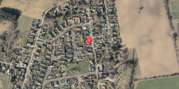 Oversvømmelsesrisiko fra vandløb på Lindebjerg 21, 5474 Veflinge