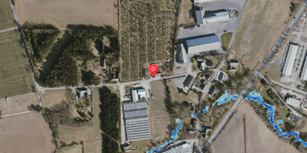 Oversvømmelsesrisiko fra vandløb på Birkevej 59, . , 5690 Tommerup