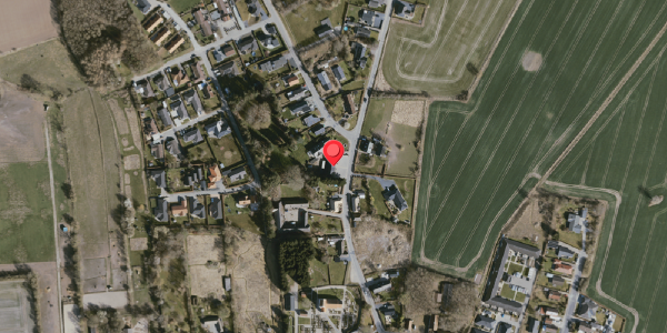 Oversvømmelsesrisiko fra vandløb på Toftevej 13, 5690 Tommerup