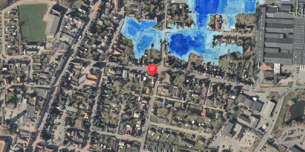 Oversvømmelsesrisiko fra vandløb på Holmelund 14, . , 5560 Aarup