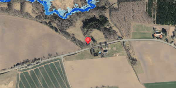 Oversvømmelsesrisiko fra vandløb på Kertevej 66, . , 5560 Aarup